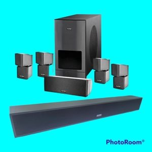 Surround Sound + Sound Bar - manufacturer:  "Muteki" (brand new still in box)